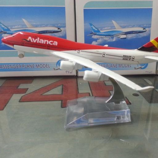 ماکت هواپیما بویینگ 400-747 Avianca کلمبیا کد 3782